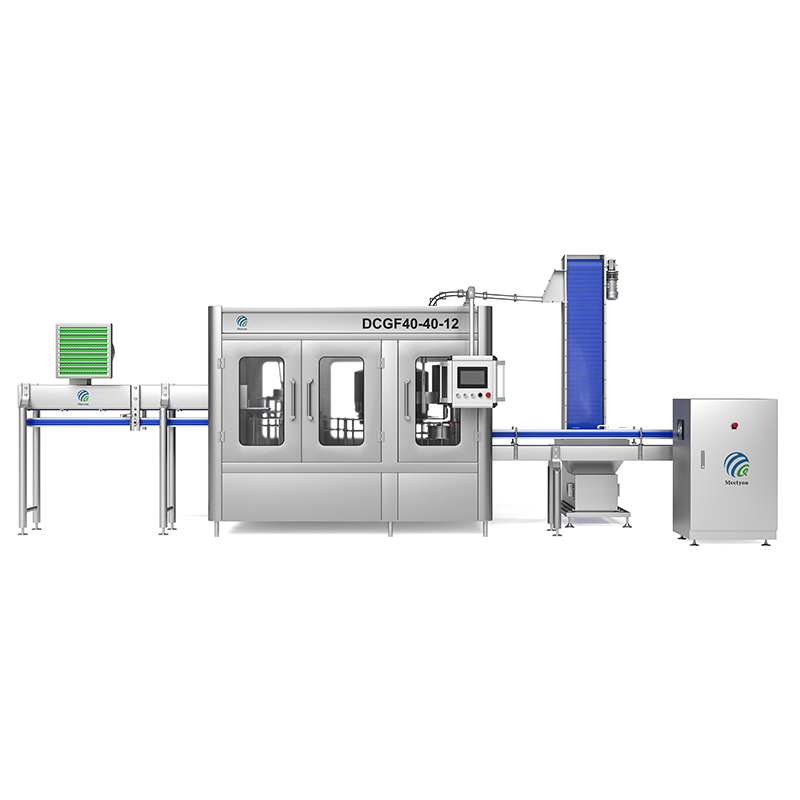 DCGF40-40-12 Glass Bottle Carbonated Drink Filling Machine