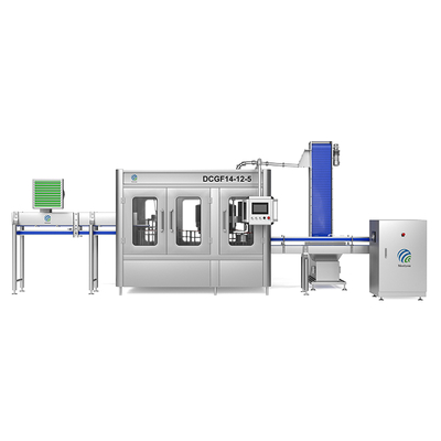 DCGF18-18-6 Glass Bottle Carbonated Drink Filling Machine